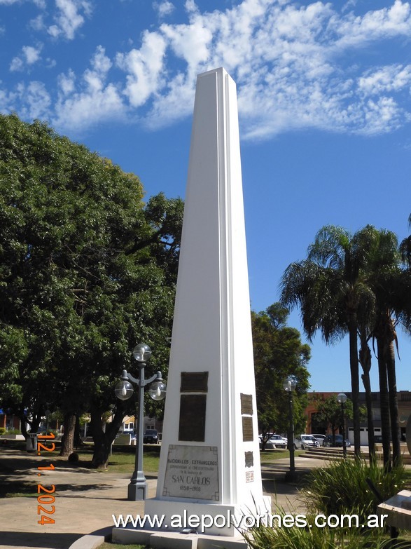 Foto: San Carlos Centro - Obelisco - San Carlos Centro (Santa Fe), Argentina