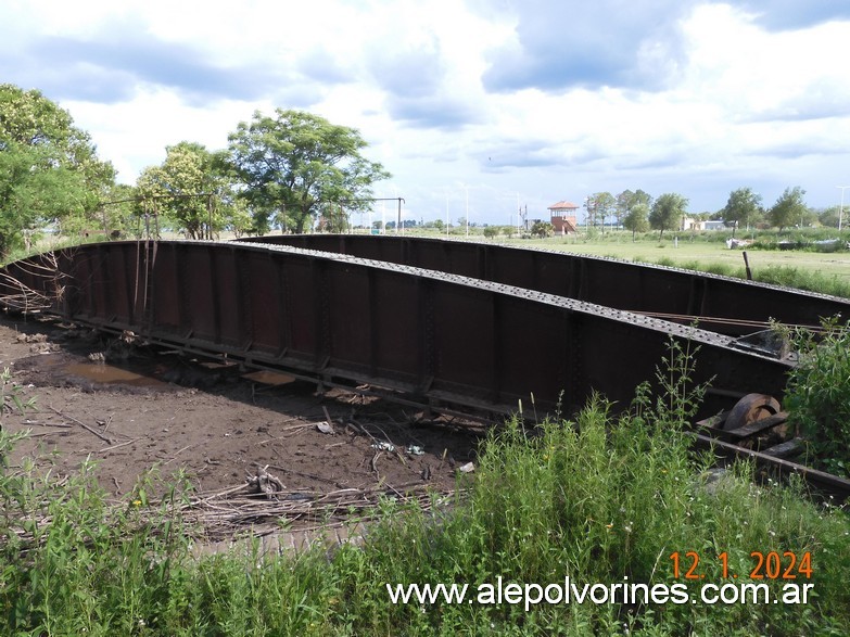 Foto: Estación Garibaldi - Mesa Giratoria - Garibaldi (Santa Fe), Argentina