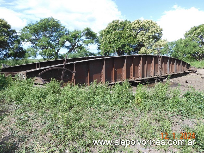 Foto: Estación Garibaldi - Mesa Giratoria - Garibaldi (Santa Fe), Argentina