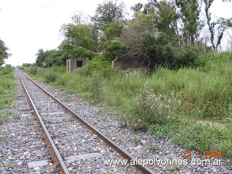 Foto: Estación Km 483 - FC Córdoba y Rosario - Sastre (Santa Fe), Argentina