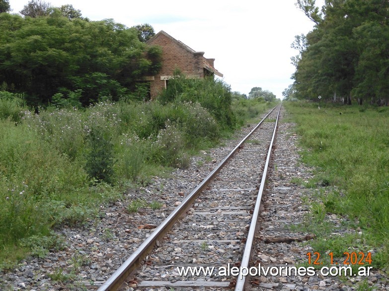 Foto: Estación Km 483 - FC Córdoba y Rosario - Sastre (Santa Fe), Argentina