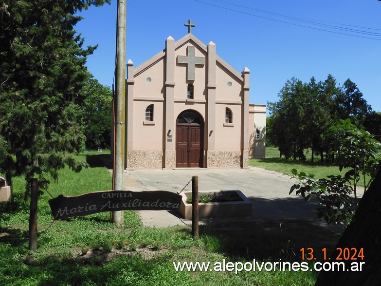 Foto: Colonia Tacurales - Iglesia María Auxiliadora - Tacurales (Santa Fe), Argentina