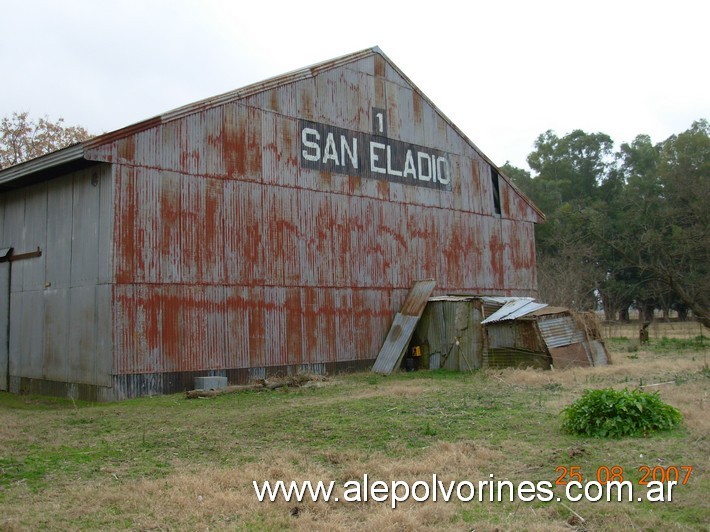 Foto: Estación San Eladio - San Eladio (Buenos Aires), Argentina