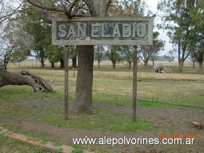 Foto: Estación San Eladio - San Eladio (Buenos Aires), Argentina