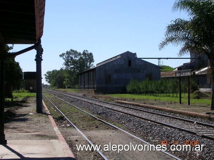 Foto: Estación San Gerónimo - San Gerónimo (Santa Fe), Argentina