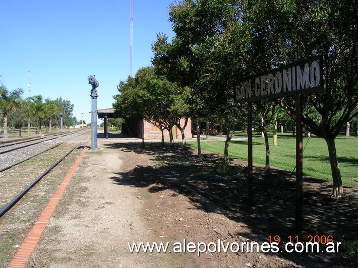 Foto: Estación San Gerónimo - San Gerónimo (Santa Fe), Argentina