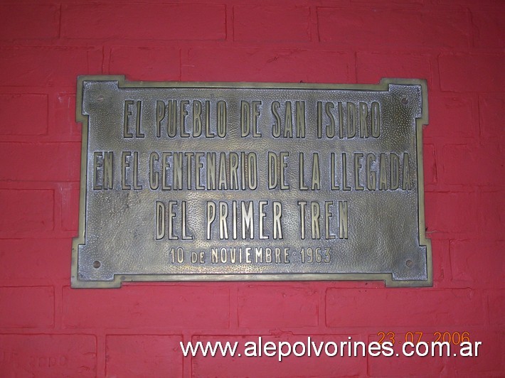 Foto: Estación San Isidro FCCA - San Isidro (Buenos Aires), Argentina