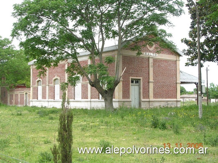 Foto: Estación Salto FCCBA - Salto (Buenos Aires), Argentina