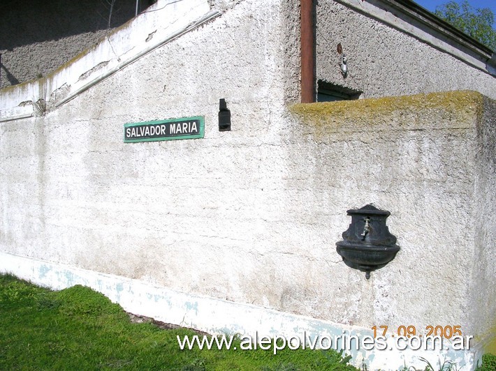 Foto: Estación Salvador María - Salvador María (Buenos Aires), Argentina