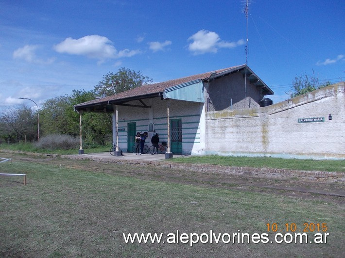 Foto: Estación Salvador María - Salvador María (Buenos Aires), Argentina