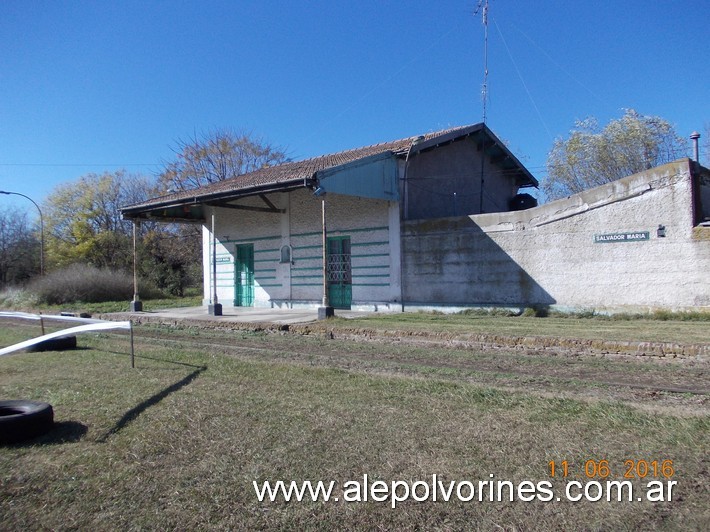 Foto: Estación Salvador María - Salvador María (Buenos Aires), Argentina