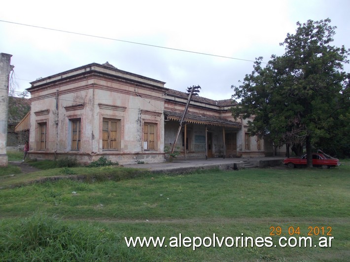 Foto: Estación San Justo FCSF - San Justo (Santa Fe), Argentina