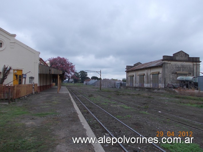 Foto: Estación San Justo FCCNA - San Justo (Santa Fe), Argentina