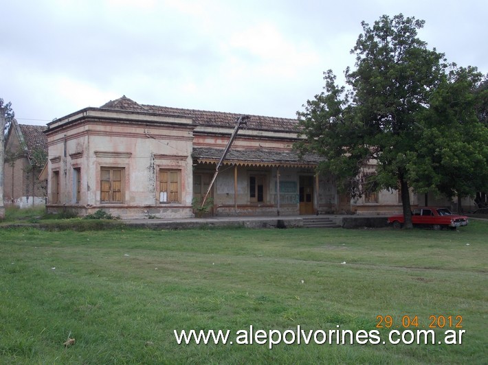 Foto: Estación San Justo FCSF - San Justo (Santa Fe), Argentina