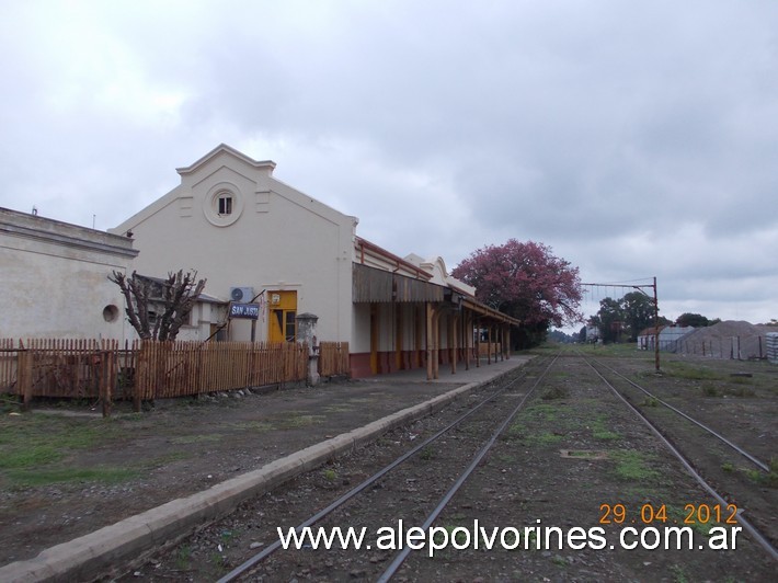 Foto: Estación San Justo FCCNA - San Justo (Santa Fe), Argentina