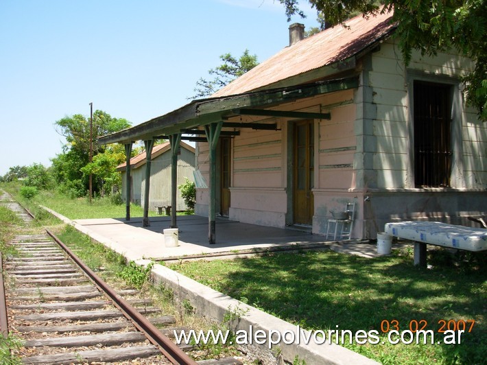 Foto: Estación San Lorenzo FCNEA - Saladas (Corrientes), Argentina