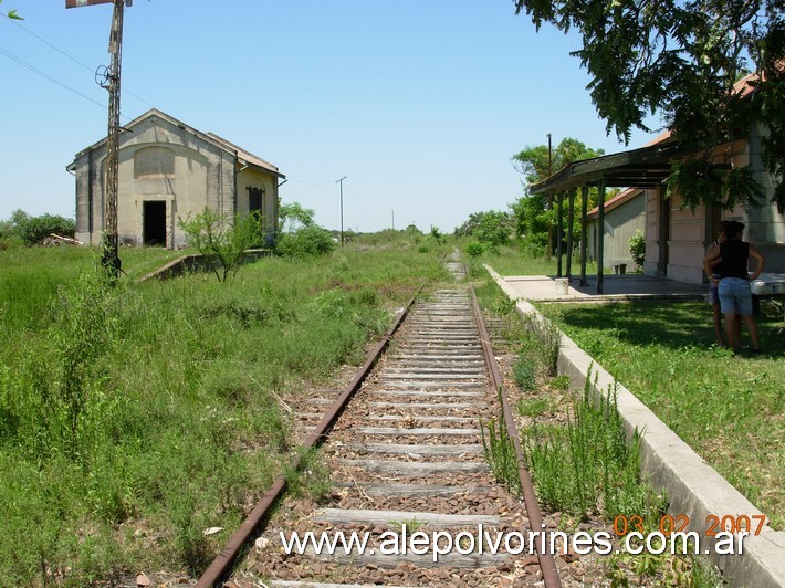 Foto: Estación San Lorenzo FCNEA - Saladas (Corrientes), Argentina