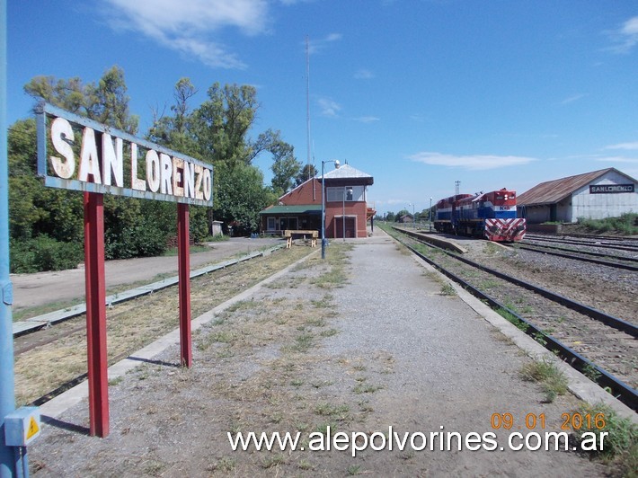 Foto: Estación San Lorenzo FCBAR - San Lorenzo (Santa Fe), Argentina