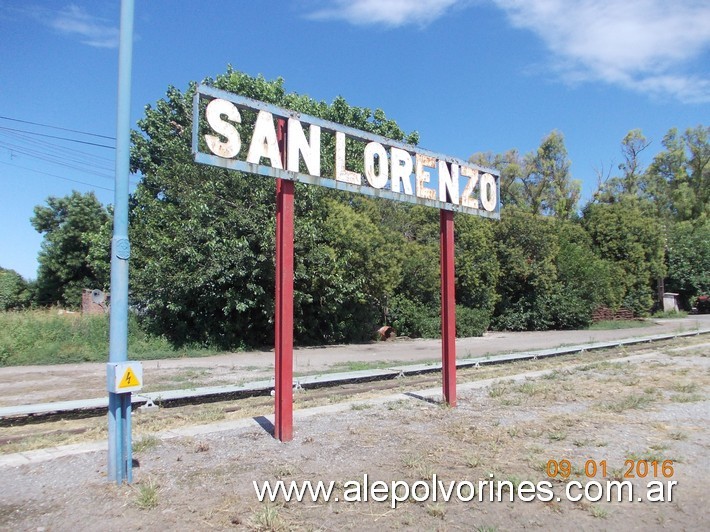 Foto: Estación San Lorenzo FCBAR - San Lorenzo (Santa Fe), Argentina