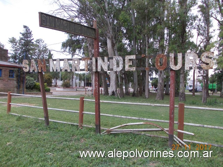 Foto: Estación San Martin de Tours - López (Santa Fe), Argentina