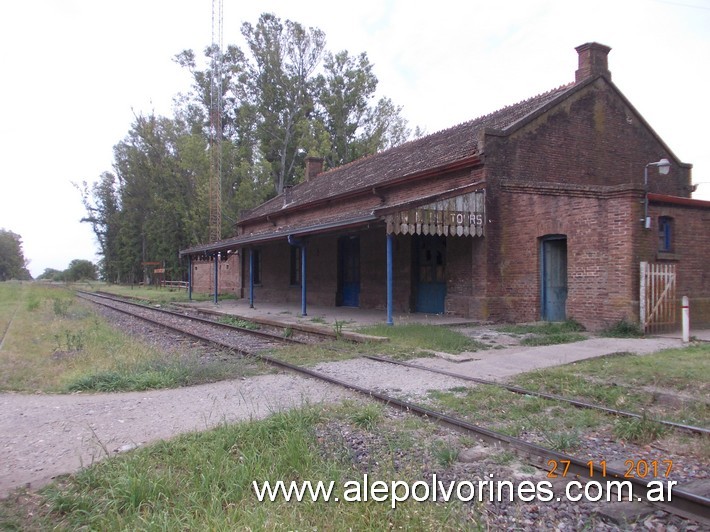 Foto: Estación San Martin de Tours - López (Santa Fe), Argentina