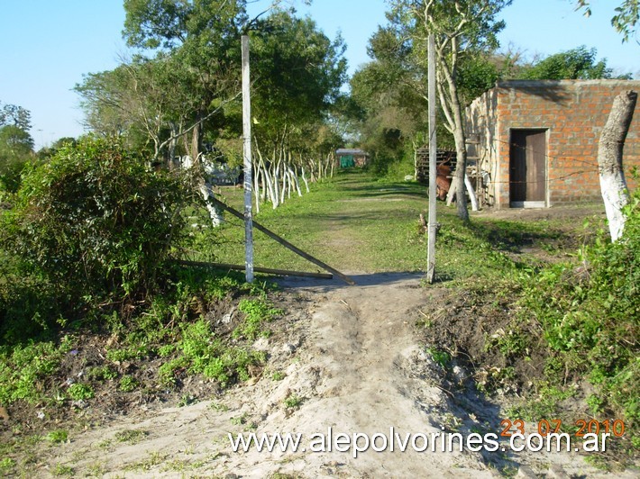 Foto: Estación San Luis del Palmar FCEC - Terraplén - San Luis del Palmar (Corrientes), Argentina