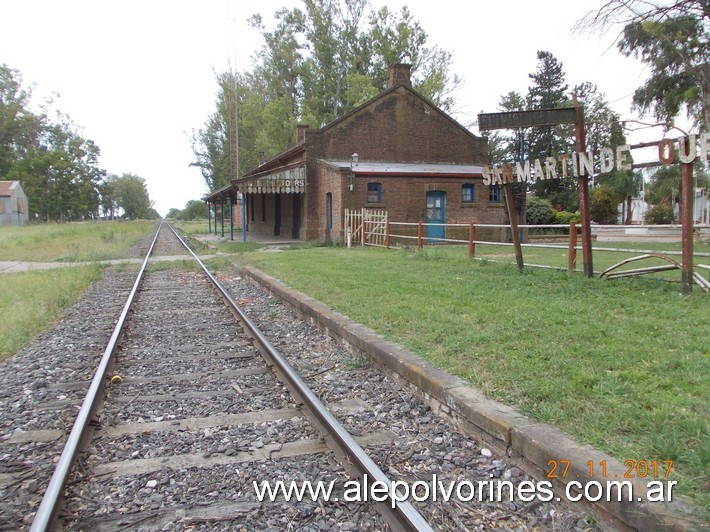 Foto: Estación San Martin de Tours - López (Santa Fe), Argentina