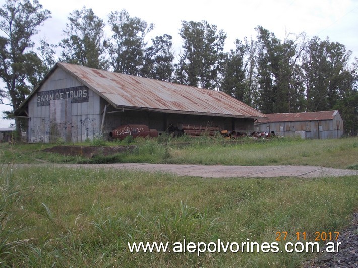 Foto: Estación San Martin de Tours - López (Santa Fe), Argentina