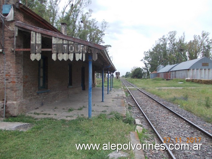 Foto: Estación San Martin de Tours - López (Santa Fe), Argentina