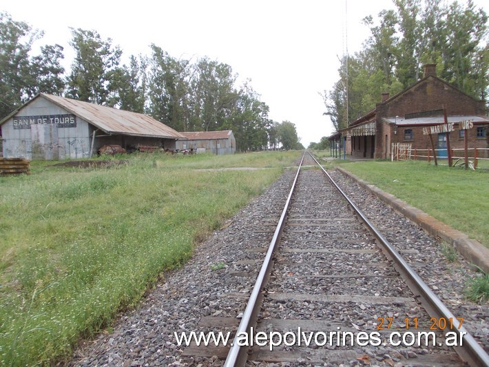 Foto: Estación San Martin de Tours - López (Santa Fe), Argentina