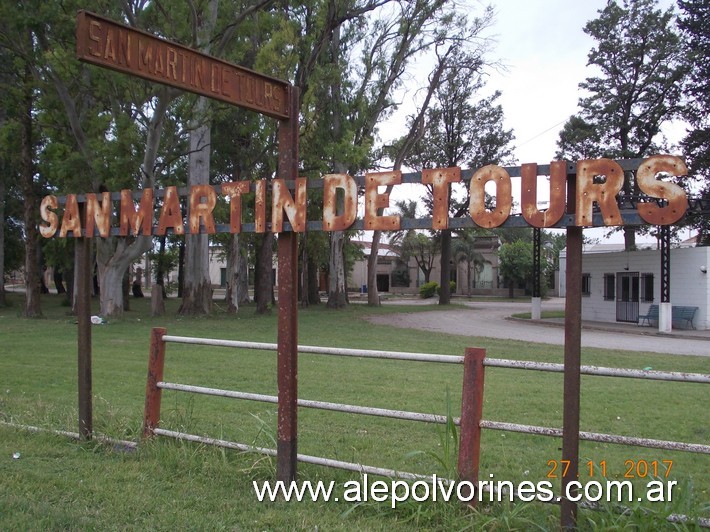 Foto: Estación San Martin de Tours - López (Santa Fe), Argentina