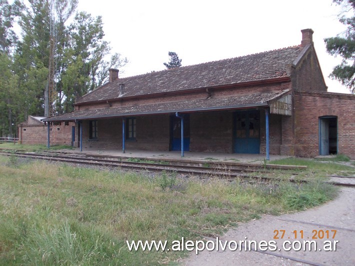 Foto: Estación San Martin de Tours - López (Santa Fe), Argentina