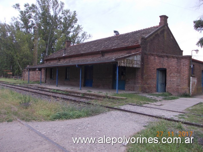 Foto: Estación San Martin de Tours - López (Santa Fe), Argentina