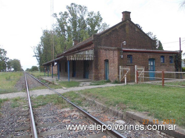 Foto: Estación San Martin de Tours - López (Santa Fe), Argentina