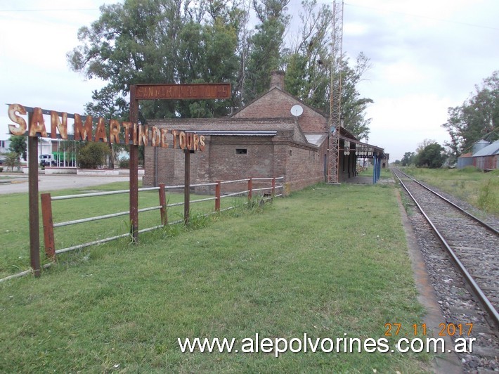 Foto: Estación San Martin de Tours - López (Santa Fe), Argentina