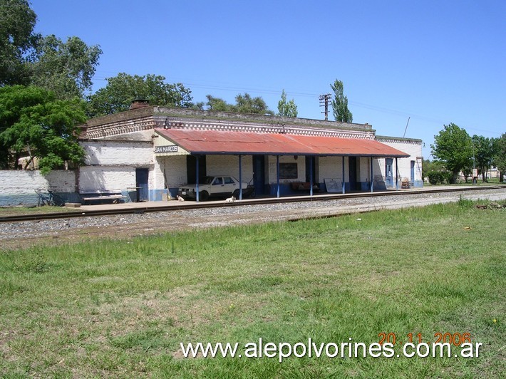 Foto: Estación San Marcos - San Marcos (Córdoba), Argentina