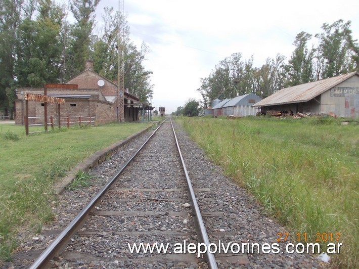 Foto: Estación San Martin de Tours - López (Santa Fe), Argentina