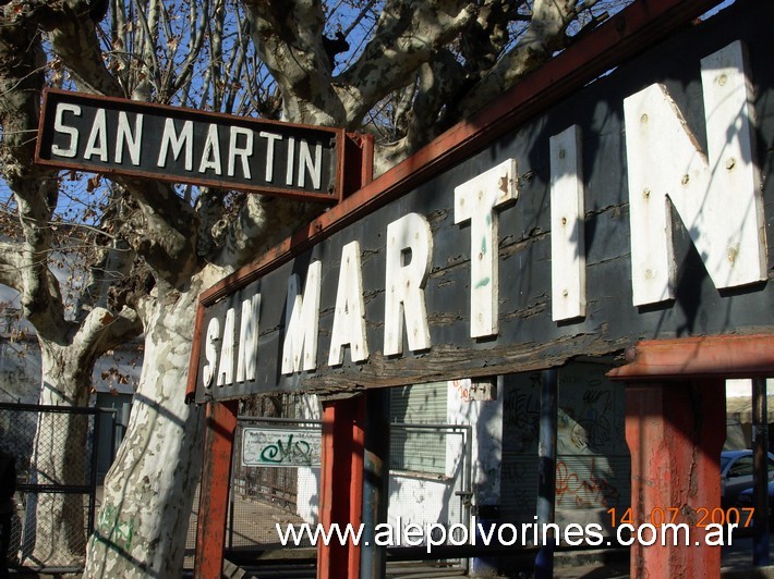 Foto: Estación San Martin FCBAR - San Martin (Buenos Aires), Argentina