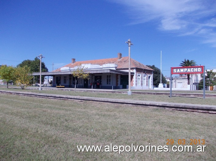 Foto: Estación Sampacho FCBAP - Sampacho (Córdoba), Argentina