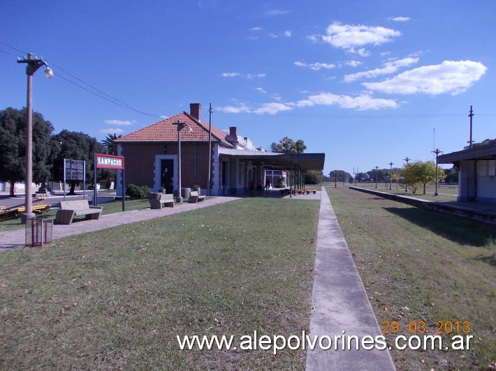 Foto: Estación Sampacho FCBAP - Sampacho (Córdoba), Argentina