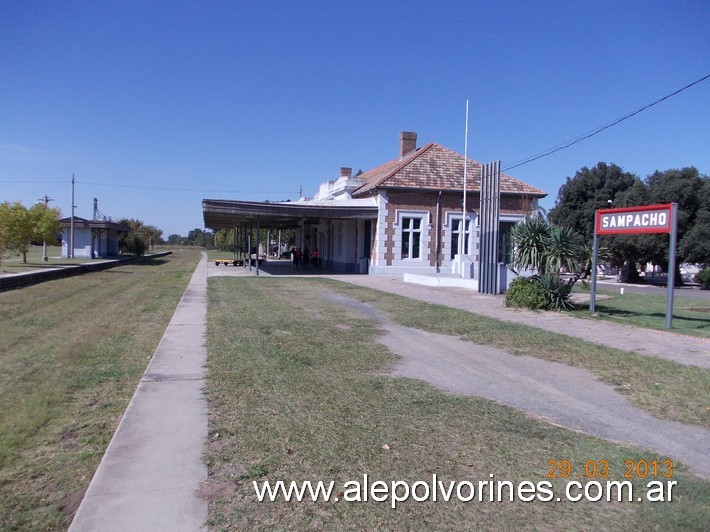 Foto: Estación Sampacho FCBAP - Sampacho (Córdoba), Argentina