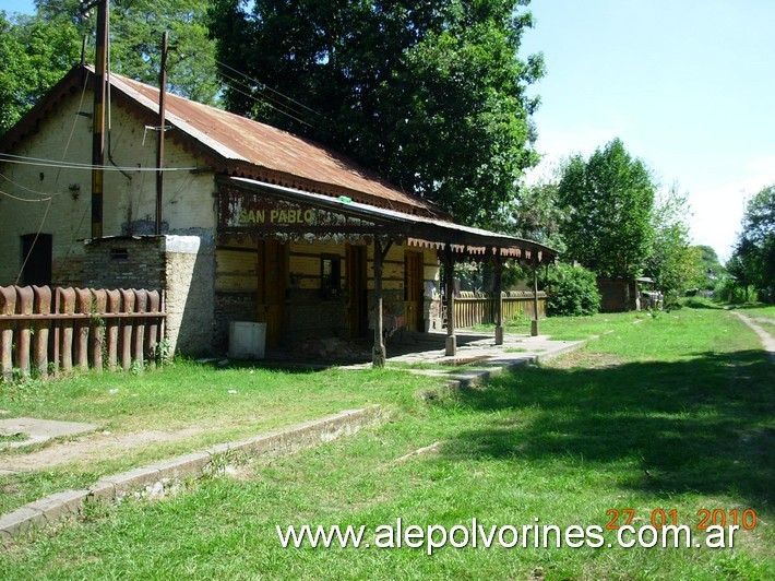 Foto: Estación San Pablo - San Pablo (Tucumán), Argentina