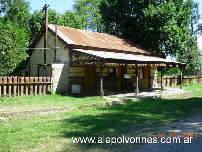 Foto: Estación San Pablo - San Pablo (Tucumán), Argentina