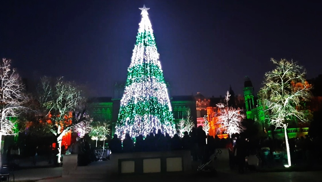 Foto: Luces en Sant Pau - Barcelona (Cataluña), España