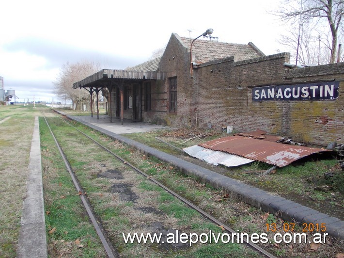 Foto: Estación San Agustín - San Agustín (Buenos Aires), Argentina