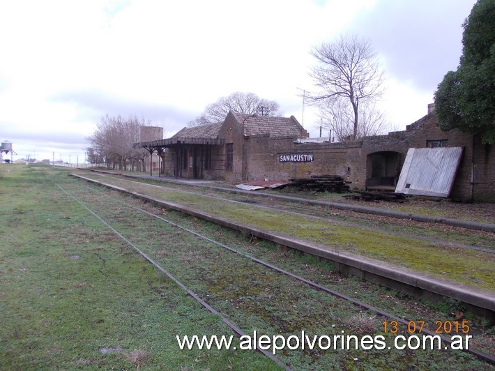 Foto: Estación San Agustín - San Agustín (Buenos Aires), Argentina