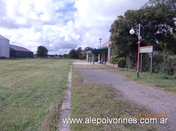 Foto: Estación San Basilio - San Basilio (Córdoba), Argentina