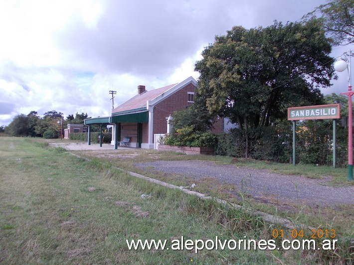 Foto: Estación San Basilio - San Basilio (Córdoba), Argentina