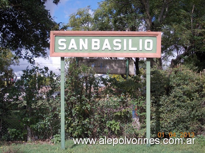 Foto: Estación San Basilio - San Basilio (Córdoba), Argentina