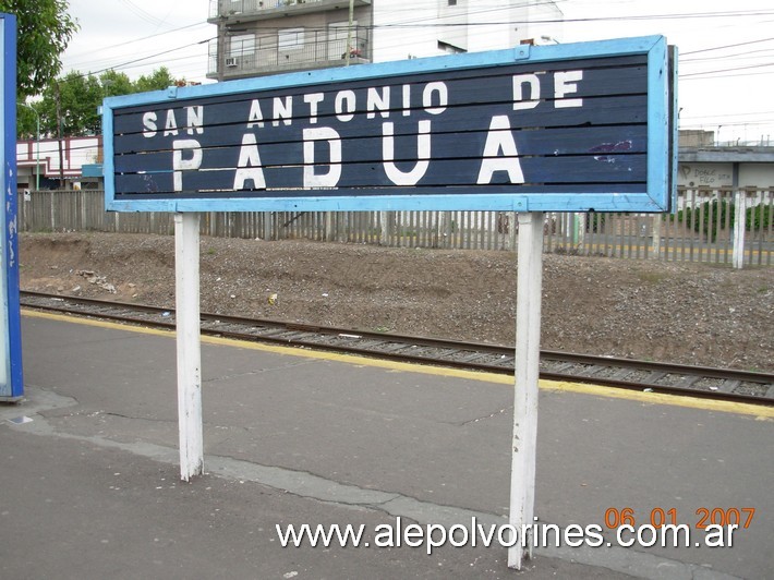 Foto: Estación San Antonio de Padua - San Antonio de Padua (Buenos Aires), Argentina